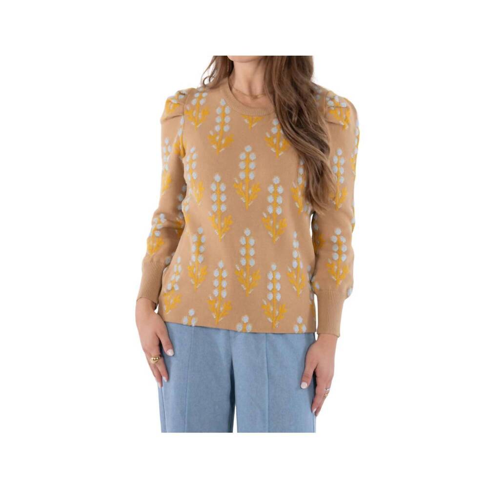 NEW EMILY MCCARTHY julia sweater in bluebonnet